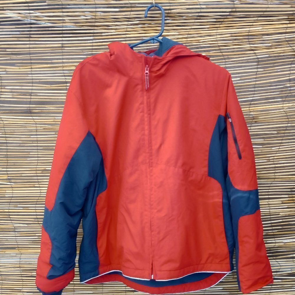 Land's End Red & Navy Nylon Jacket - XL - Youth - Unisex